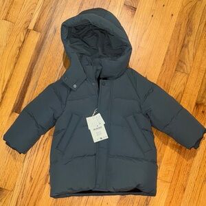 Kids Hooded Puffer Jacket - water resistant